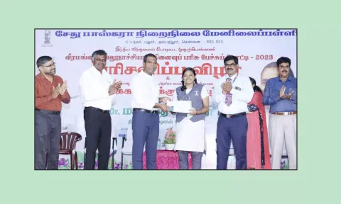 சேது பாஸ்கரா மேல்நிலைப்பள்ளி பேச்சுபோட்டி