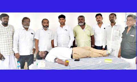 த.மு.மு.க. சார்பில் ரத்ததான முகாம்