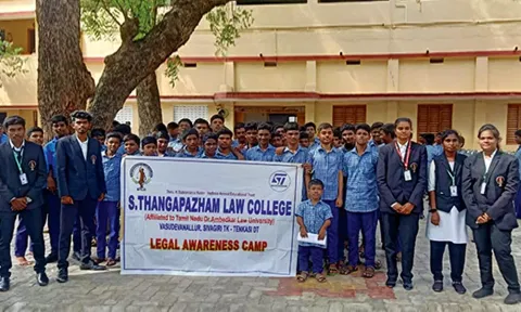 தங்கப்பழம் சட்டக் கல்லூரி சார்பில் சட்ட விழிப்புணர்வு நிகழ்ச்சி