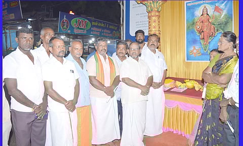 விருதுநகரில் புனித மண் சேகரிப்பு