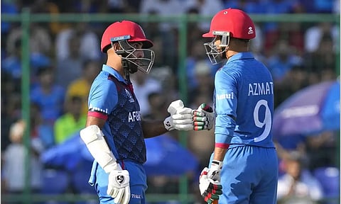 இந்தியா வெற்றிபெற 273 ரன்களை இலக்காக நிர்ணயித்தது ஆப்கானிஸ்தான்