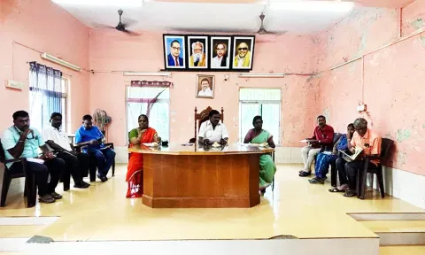 புதுப்பாளையம் ஒன்றிய குழு கூட்டம்