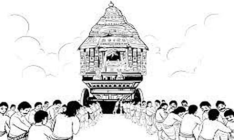 பத்திரகாளியம்மன் கோவில் தேரோட்டம்