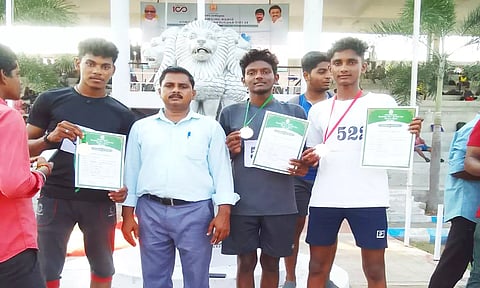 மாநில அளவில் நடக்கும் விளையாட்டு போட்டிகளில் பங்கேற்க தகுதி