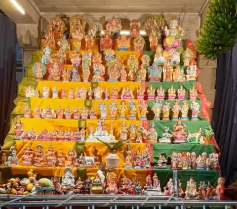 புதுக்கோட்டை கோவில்களில் கொலு