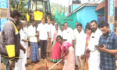 அருவங்காடு-ஜெகதளா இடையே ரூ.1.12 கோடி செலவில்  சாலை சீரமைப்பு பணி