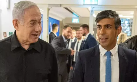 "இது இஸ்ரேலுக்கு இருண்ட நேரம் - நீங்கள் வெல்ல வேண்டும்": சுனக் திட்டவட்டம்