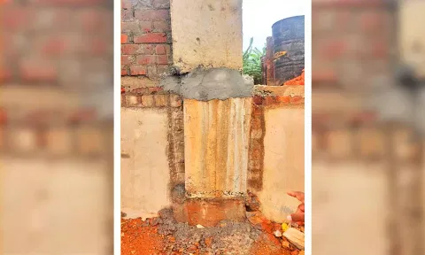 சுந்தரபாண்டியபுரத்தில் நெல் கொள்முதல் நிலையத்தில் தரமான கட்டுமான பணிகள் மேற்கொள்ள வேண்டும்- விவசாயிகள் கோரிக்கை