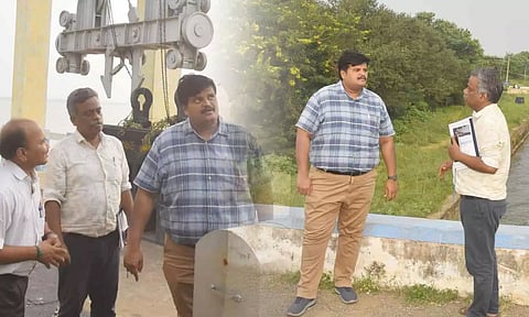 வடகிழக்கு பருவ மழை தொடங்கியது: பூண்டி ஏரியில் கலெக்டர் ஆய்வு