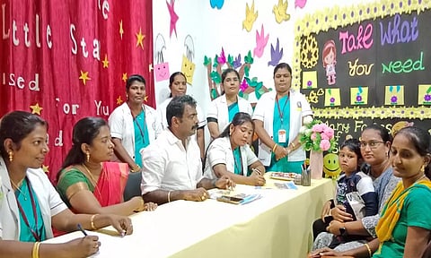 திசையன்விளை வி.எஸ்.ஆர். இன்டர்நேஷனல் பள்ளியில் விஜயதசமி சிறப்பு மாணவர் சேர்க்கை