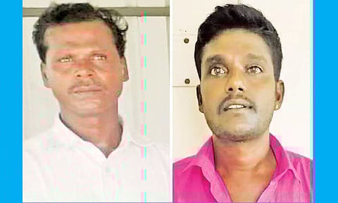 கொலை வழக்கில் கைது செய்யப்பட்டவர்கள்.