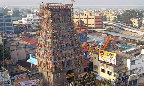 சேலம் கோட்டை மாரியம்மன் கோவில் மகா கும்பாபிஷேகம்