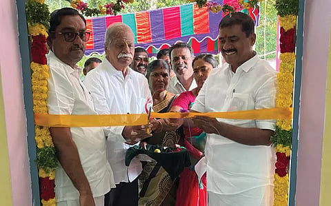 விளாத்திகுளம் அருகே ரூ.28.50 லட்சம் மதிப்பில் கட்டப்பட்ட வகுப்பறை கட்டிடங்கள்