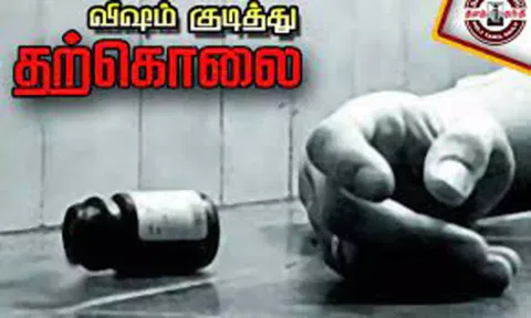 பறக்கை அருகே லாரி டிரைவர் விஷம் குடித்து தற்கொலை