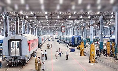 இந்தியாவில் முதல் நவீன ரெயில்: சென்னையில் தயாரிக்கப்படுகிறது