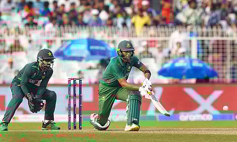 பாகிஸ்தானுக்கு 205 ரன்களை இலக்காக நிர்ணயித்தது வங்காளதேசம்
