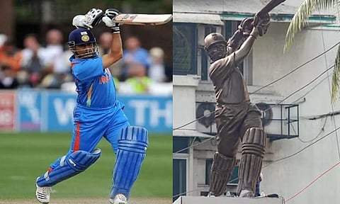 மும்பை வான்கடே மைதானத்தில் இன்று திறக்கப்பட உள்ள சச்சினின் முழு உருவச்சிலை