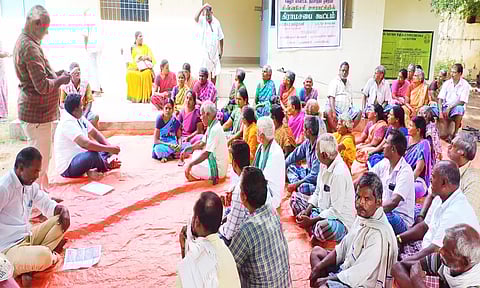 சின்னசேரி ஊராட்சியில் கிராம சபை கூட்டம்