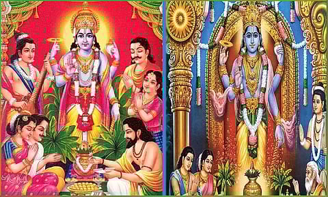 துன்பத்தினின்று விடுபட சத்யநாராயணர் விரத வழிபாடு