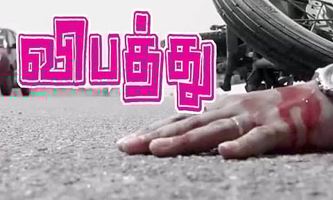 சாலை விபத்தில் மெக்கானிக் சாவு