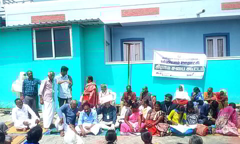 பர்லியார் ஊராட்சியில் கிராமசபை கூட்டம்