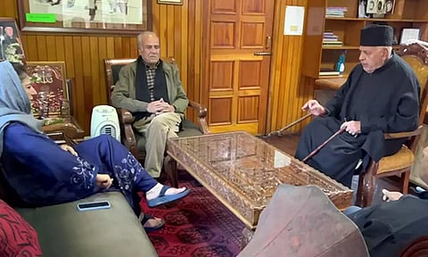 இந்தியா காசாவில் அமைதியை நிலைநாட்ட வேண்டும் - ஃபரூக் அப்துல்லா