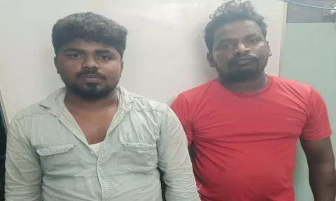 கைது செய்யப்பட்டவர்களை படத்தில் காணலாம்.