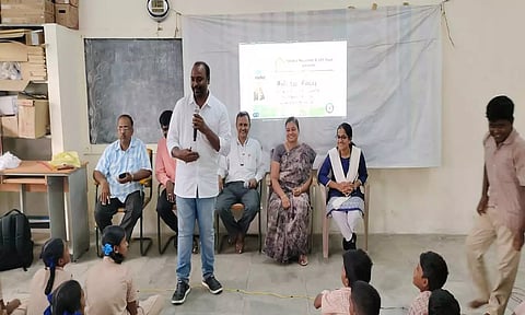 காளசமுத்திரம் பள்ளியில் விழிப்புணர்வு முகாம்