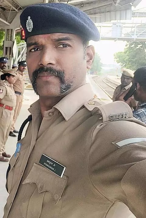 ரயில்வே பாதுகாப்பு படை வீரர் தற்கொலை
