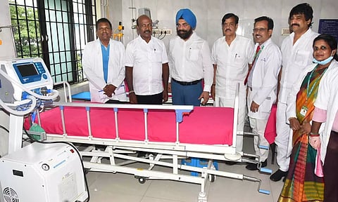 தயார் நிலையில் தீக்காய சிறப்பு வார்டு:  தீபாவளி முடியும் வரை செயல்படும் என்று அமைச்சர் அறிவிப்பு