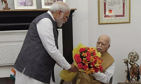 அத்வானியின் 96வது பிறந்தநாள்: பிரதமர் மோடி நேரில் வாழ்த்து