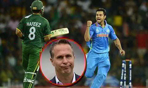 விராட் கோலியால் போல்டு ஆனதால்தான் இந்த விமர்சனம்: ஹபீஸை கிண்டல் செய்த வாகன்