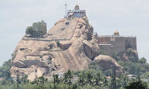 மத்திய அரசால் புத்துயிர் பெறும் திட்டம்: திருச்சி மலைக்கோட்டை கோவிலுக்கு ரோப்கார் வசதி