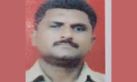 விபத்தில் பலியான ராஜ்குமார்.