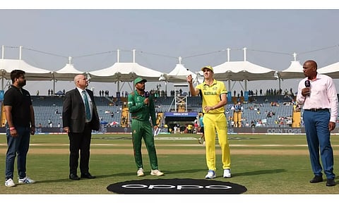 உலக கோப்பை 2023: டாஸ் வென்ற ஆஸ்திரேலியா பந்துவீச்சு தேர்வு