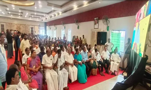 திண்டிவனத்தில் மகளிர் உரிமை தொகை வழங்கு விழாவை அமைச்சர் செஞ்சி  மஸ்தான் தொடங்கி வைத்தார்.