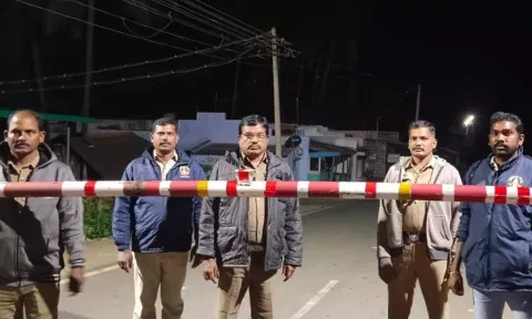 பர்கூர் வழியாக மாவோயிஸ்டுகள் தப்பி செல்ல திட்டமா?