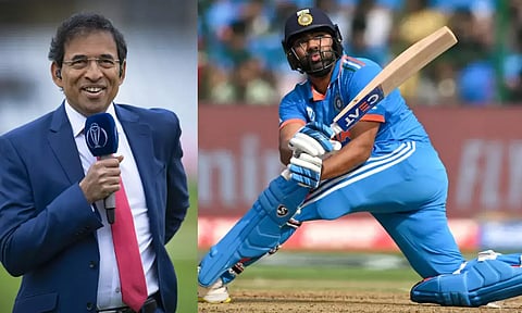 ரோகித்தை உருவ கேலி செய்தவர்களை நேரலையில் வச்சு செய்த ஹர்ஷா போக்லே- வைரல் வீடியோ