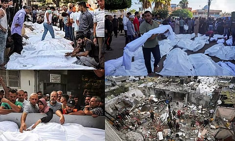 இஸ்ரேல் தாக்குதலில் குறைந்தது 11,470 பேர் உயிரிழப்பு: பாலஸ்தீனம்