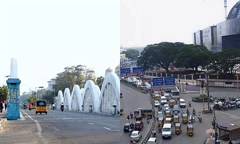 தீவுத்திடல் பகுதியில் இரவில் போக்குவரத்து மாற்றம்