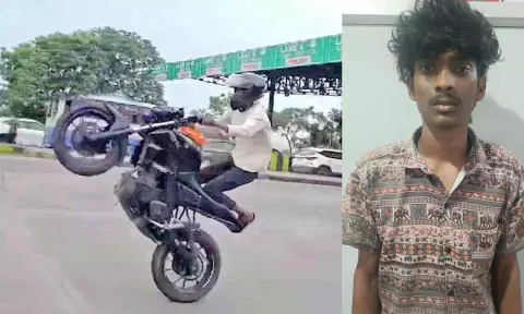 கைதான கோகுல்.