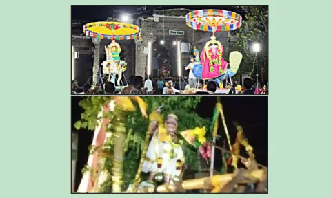 திருச்சுழி, சோழவந்தானில் நடைபெற்ற சூரசம்ஹார விழா.