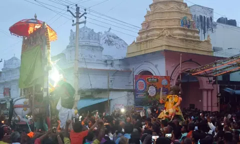 சிவகிரி பகுதியில் சூரசம்ஹாரம் நிகழ்ச்சி