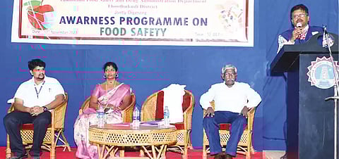 டாக்டர் சிவந்தி ஆதித்தனார் உடற்கல்வியியல் கல்லூரியில் உணவு பாதுகாப்பு விழிப்புணர்வு முகாம்