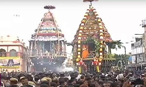 கார்த்திகை தீபத்திருவிழா மகா தேரோட்டம்: பக்தர்கள் பரவசம்