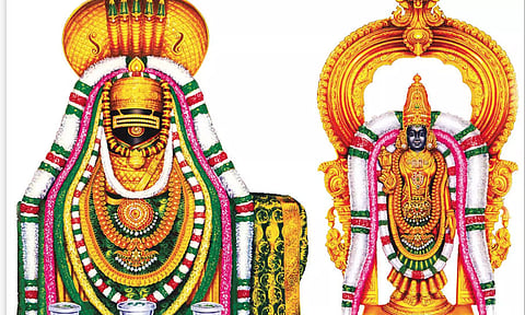 என்ன...! அண்ணாமலையாரும் கிரிவலம் வருகிறாரா...?