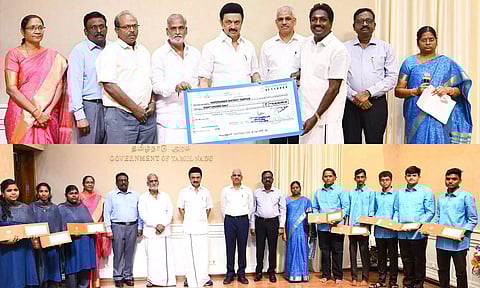 கோவில்கள் சார்பில் நடத்தப்படும் பயிற்சி பள்ளி மாணவர்களுக்கு ஊக்கத்தொகை ரூ.4 ஆயிரமாக உயர்வு