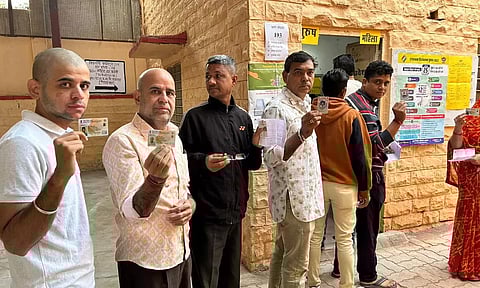 ராஜஸ்தான் சட்டசபை தேர்தல் நிறைவு- 5 மணி நிலவரப்படி 68 சதவீத வாக்குகள் பதிவு