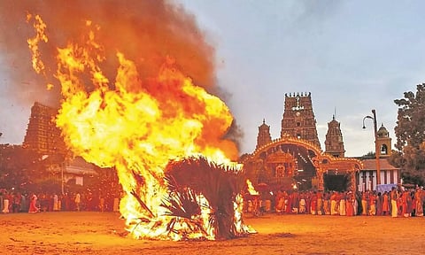 தென் தமிழகத்தில் திருகார்த்திகை தீபம்