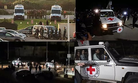 10 இஸ்ரேலியர்கள், 4 தாய்லாந்து நாட்டினர் விடுவிப்பு: இஸ்ரேல் ராணுவம்